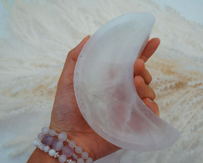 Pure Selenite Luna Bowl