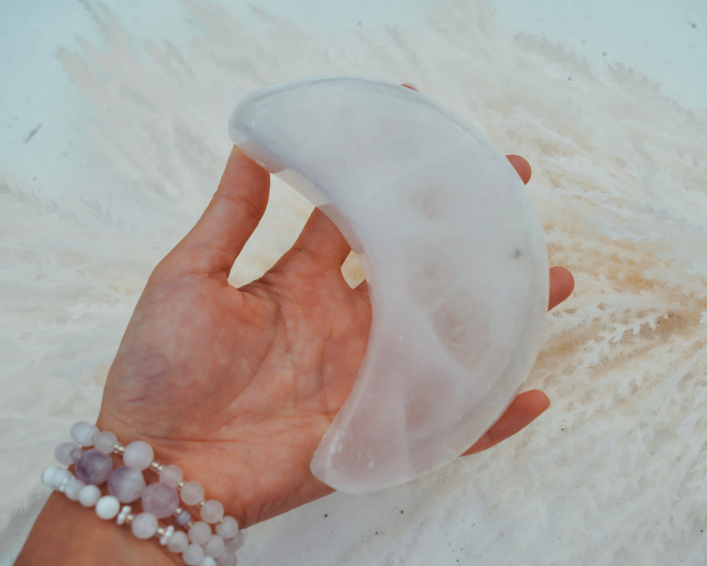 Pure Selenite Luna Bowl