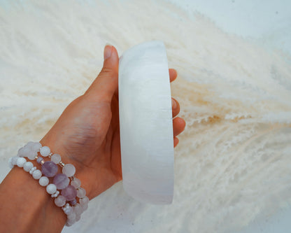 Pure Selenite Luna Bowl