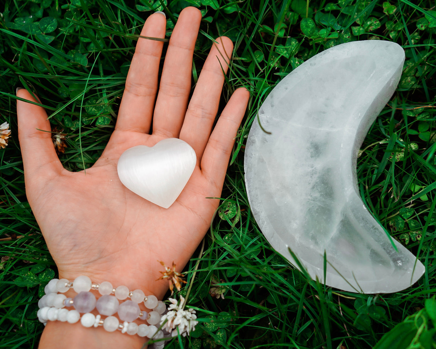 Pure Selenite Luna Bowl